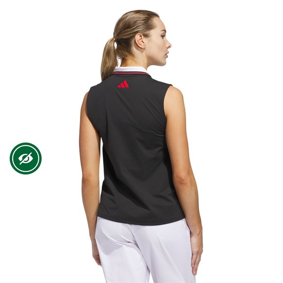 Adidas Women’s Beyond The Course Twist knit Polo Shirt /MULTIPLE SIZES NWT - Picture 3 of 15